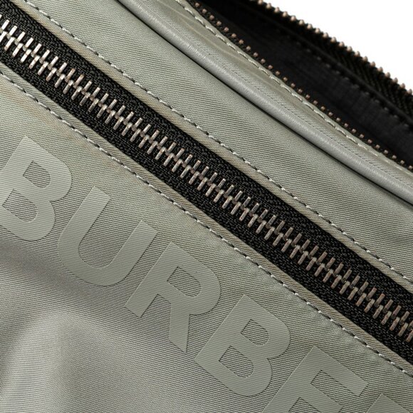 BURBERRY Gray Leather Hobo Bag - Picture 4 of 10